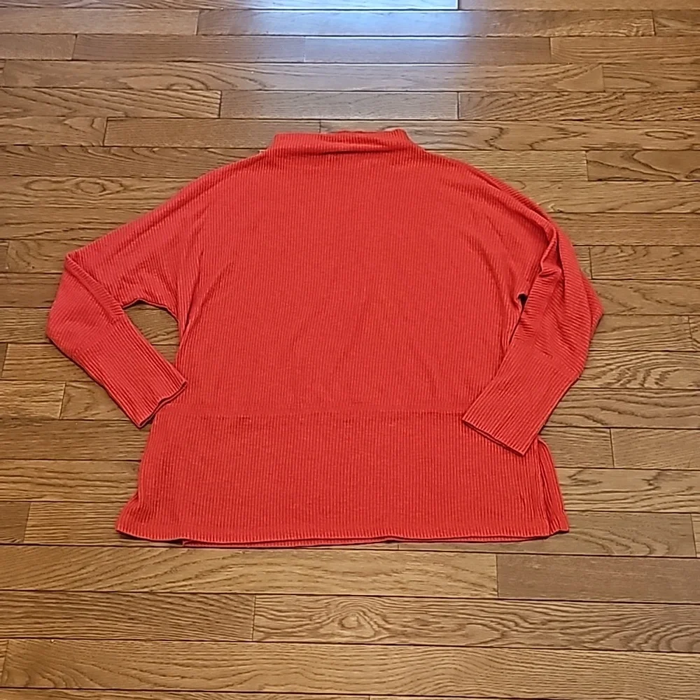 Eri + Ali Holdrege Mockneck Ribbed Sweater - Picture 2 of 7